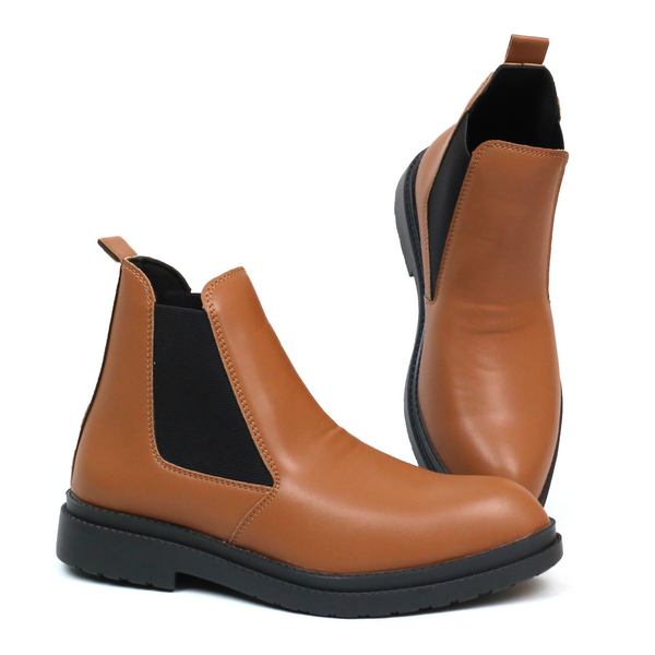 GIÀY DA CHELSEA BOOTS INICHI G1225 DA LOẠI TỐT, ĐẾ CAO